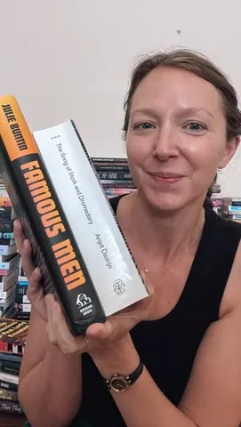 fictionmatters Instagram post about Weekly book reading update