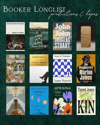 fictionmatters Instagram post about Booker Prize predictions