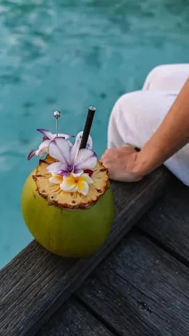 find.a.palmtree Instagram post about Royal Island travel experience