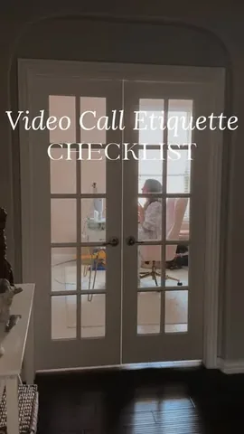 findingphilothea Instagram post about Virtual meeting etiquette