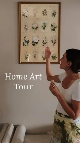 findingphilothea Instagram post about Home art collection