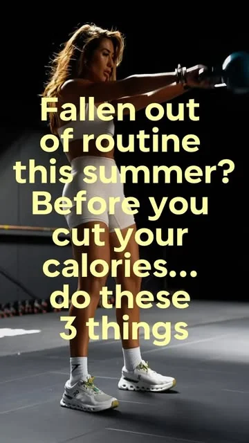 firbankfitness Instagram post about Returning to healthy routines