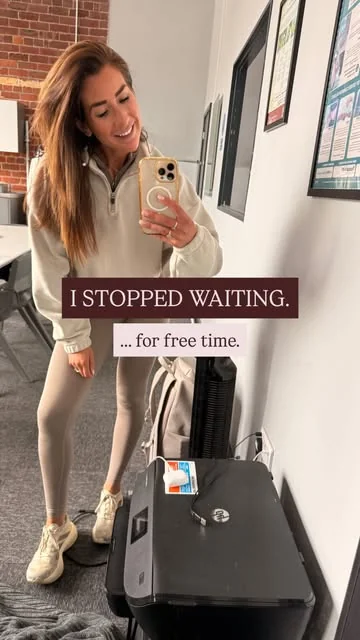 firbankfitness Instagram post about Maintaining habits with limited time