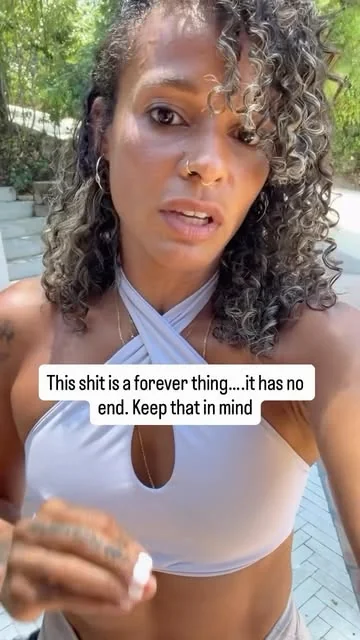 fitgurlmel Instagram post about Long term fitness commitment