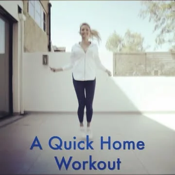 fitnessontoast Instagram post about Home workout