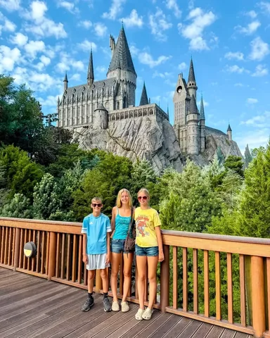 fivelittledoves Instagram post about Universal Orlando Harry Potter guide