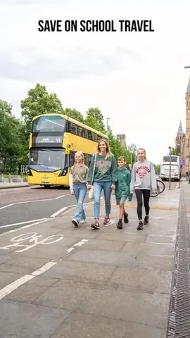 fivelittledoves Instagram post about Student transport card information
