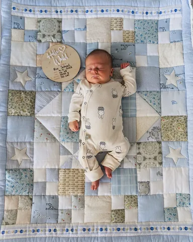 flipflopwanderers Instagram post about Newborn announcement
