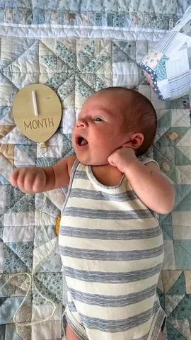 flipflopwanderers Instagram post about Newborn milestone