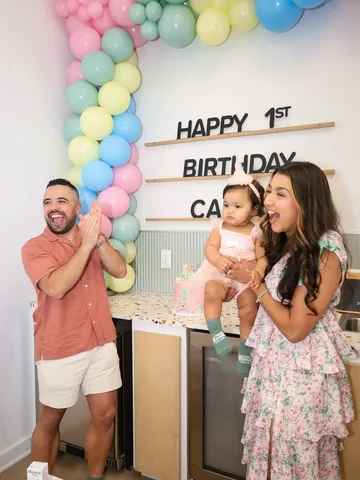 foreverjenypher Instagram post about First birthday celebration