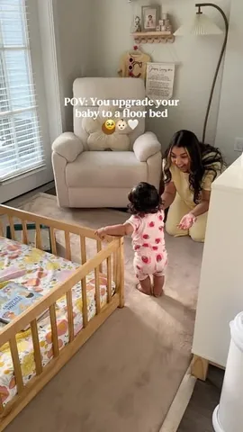 foreverjenypher Instagram post about Toddler sleep setup