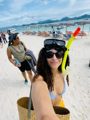 francheskafit Instagram post about Peru fitness retreat
