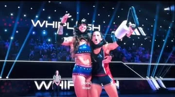 francheskafit Instagram post about American Gladiators episodes