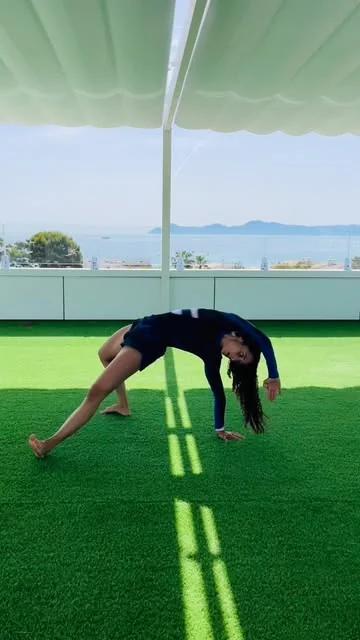 francheskafit Instagram post about Peru fitness retreat