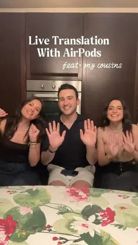 frankmcshan Instagram post about Live Translation with AirPods