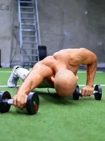 frank_medrano Instagram post about Dumbbell exercises
