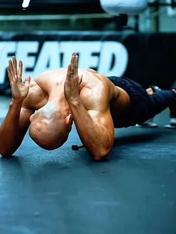 frank_medrano Instagram post about Push up workout