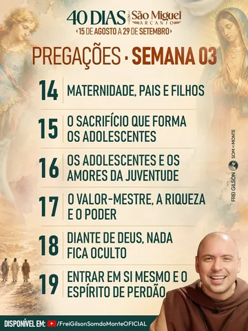 freigilson_somdomonte Instagram post about Pregações religiosas