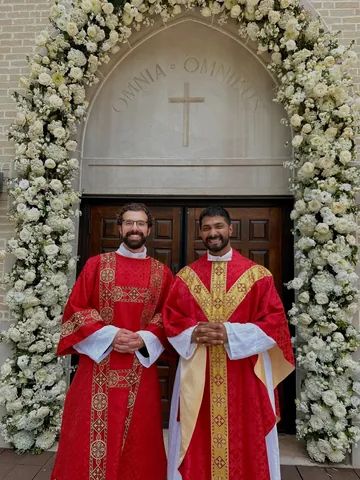 frjeeves Instagram post about Priestly ministry