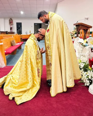 frjeeves Instagram post about Priesthood celebration