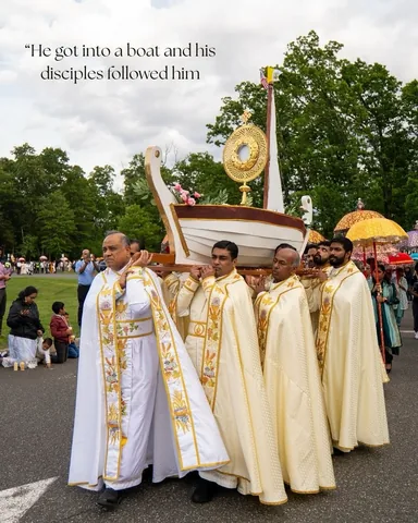 frjeeves Instagram post about Eucharist