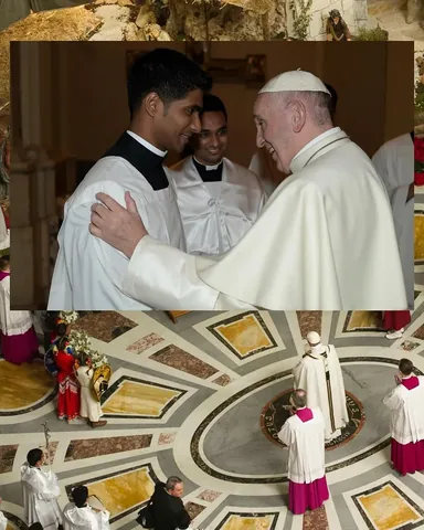 frjeeves Instagram post about Pope Francis
