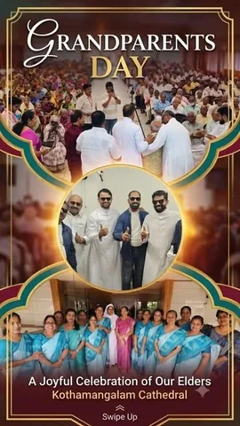 frjosephvettikuzhichalil Instagram post about Grandparents Day event