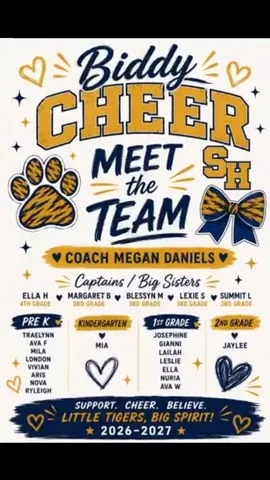 frjoshjohnson Instagram post about Youth cheerleading