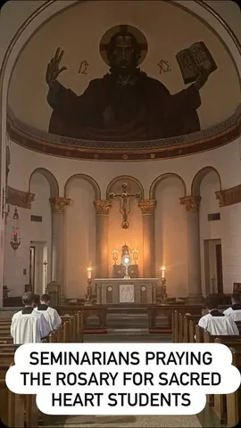 frjoshjohnson Instagram post about Prayer for students and seminarians