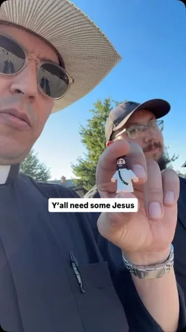 frmeraz Instagram post about Christian outreach
