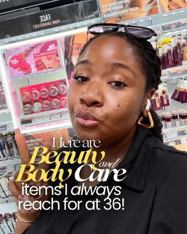 fromheadtocurve Instagram post about Beauty products