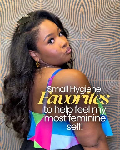 fromheadtocurve Instagram post about Hygiene products