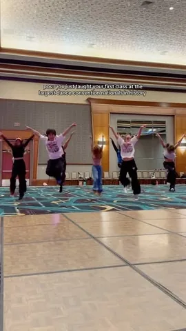 gabedofficial Instagram post about Dance class