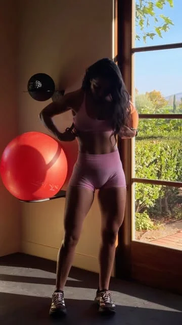 gabsmrivers Instagram post about Entrenamiento fitness