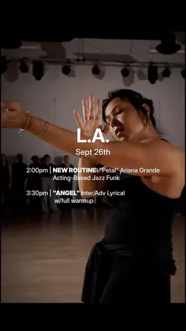 galenhooks Instagram post about Dance class promotion
