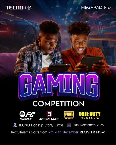 gamergirlnica Instagram post about Tecno gaming challenge