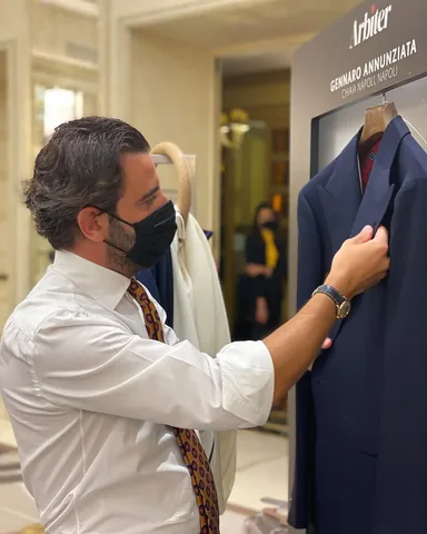 g_annunziata Instagram post about Tailoring competition