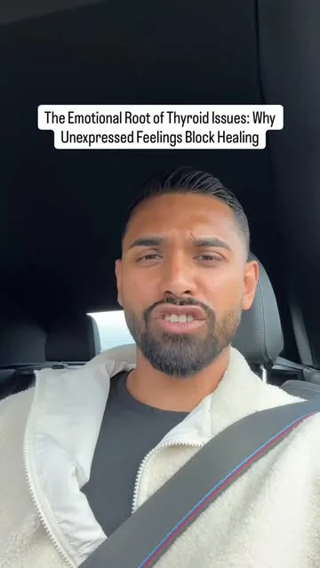 gauranp_coach Instagram post about Thyroid health and stress
