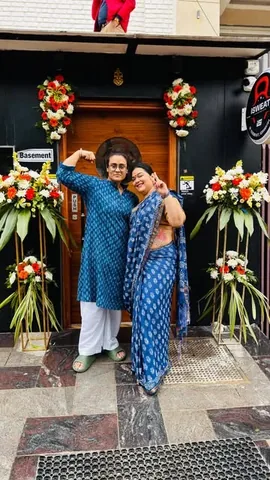 geetasaini.official Instagram post about Gym launch
