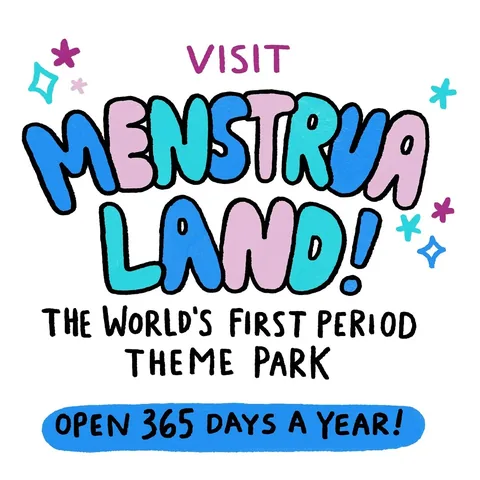 gemmacorrell Instagram post about Menstrualand comic