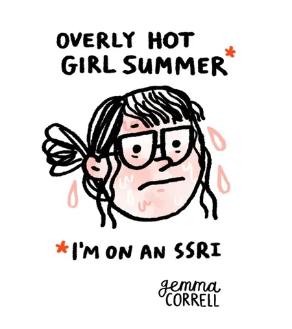 gemmacorrell Instagram post about Heatwave safety