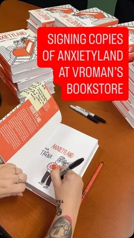 gemmacorrell Instagram post about Signed book availability