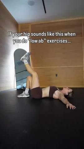 getmomstrong Instagram post about Hip clicking