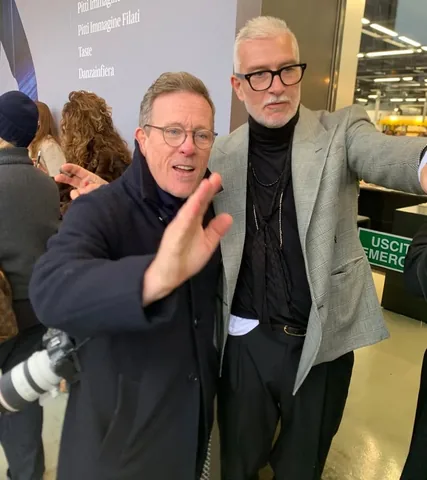 gianfrateshowroom Instagram post about Friendship and personal connection