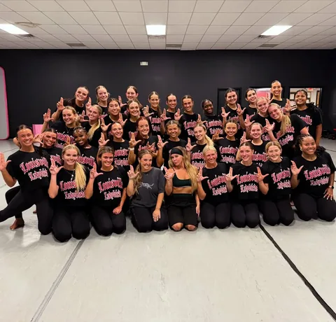 giannamartello Instagram post about Dance team collaboration
