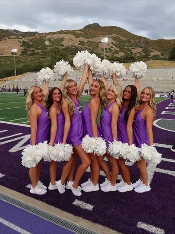 giggles_alexus Instagram post about First game with dance team