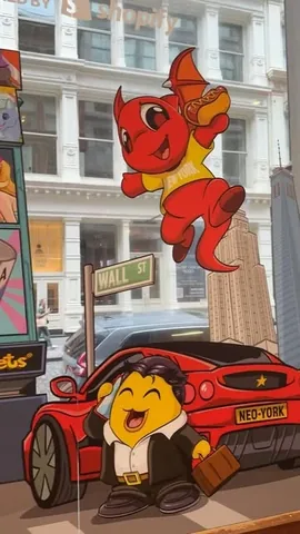 girlknowstech Instagram post about Neopets pop up event