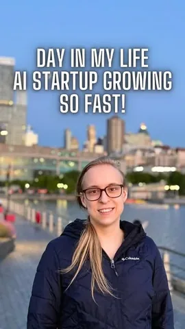 girlknowstech Instagram post about AI engineer lifestyle