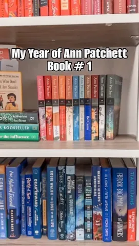gissellereads Instagram post about Ann Patchett reading project