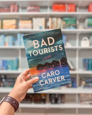 gissellereads Instagram post about Bad Tourists book review